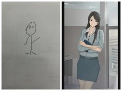 “绘手功能会基于原图布局沉一张优化手部的图